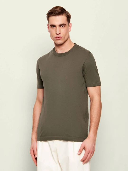Zdjęcie produktu Oscar Jacobson Sweter Brian | Slim Fit zielony