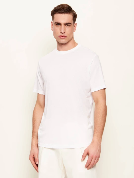 Zdjęcie produktu Oscar Jacobson T-shirt KIM | Regular Fit biały