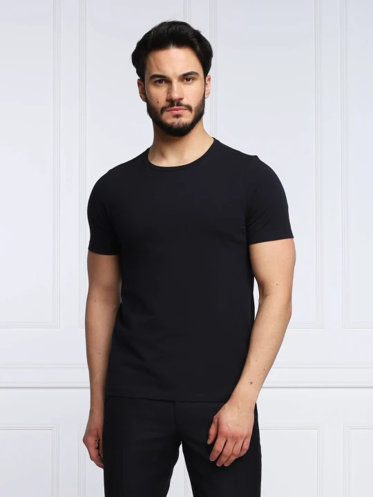 Zdjęcie produktu Oscar Jacobson T-shirt Kyran | Slim Fit granatowy