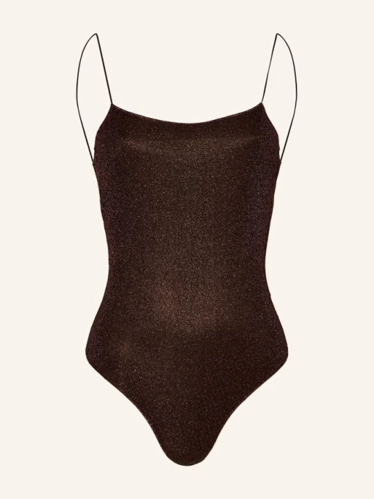 Zdjęcie produktu Oséree Strój Kąpielowy Lumiere Maillot Z Błyszczącą Przędzą braun brązowy