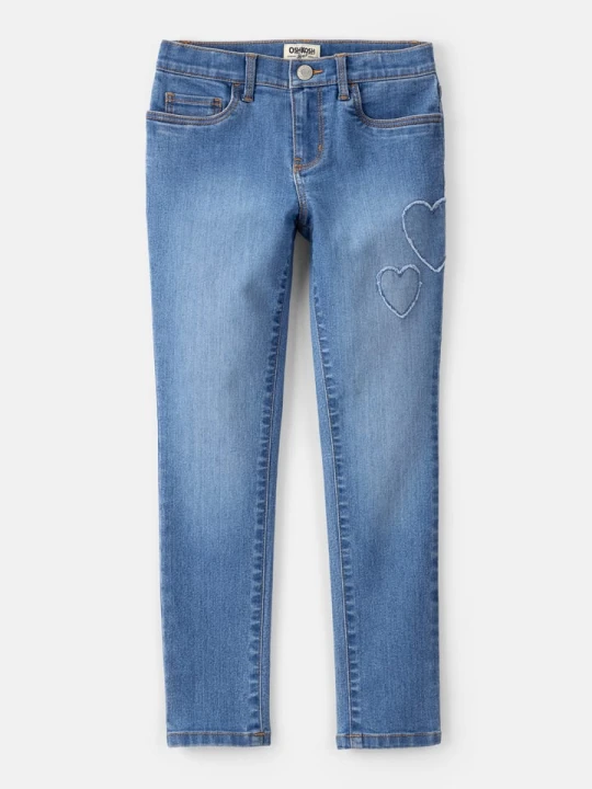 Zdjęcie produktu OshKosh Dżinsy - Tapered fit - w kolorze niebieskim rozmiar: 128/134