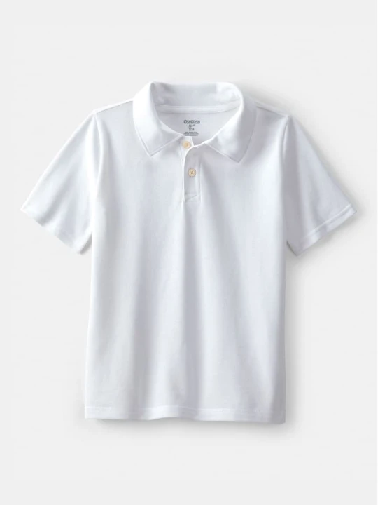 Zdjęcie produktu OshKosh Koszulka polo w kolorze białym rozmiar: 128 / 134
