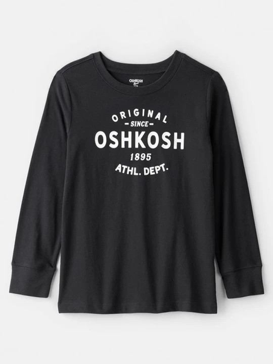 Zdjęcie produktu OshKosh Koszulka w kolorze czarnym rozmiar: 110