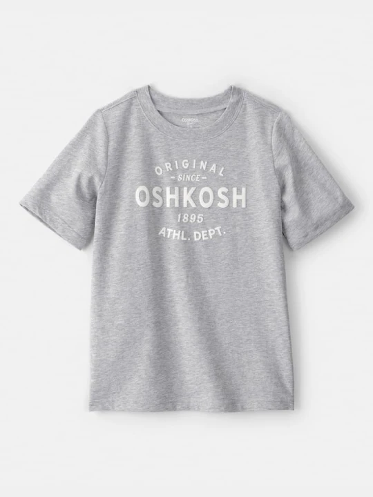 Zdjęcie produktu OshKosh Koszulka w kolorze szarym rozmiar: 110