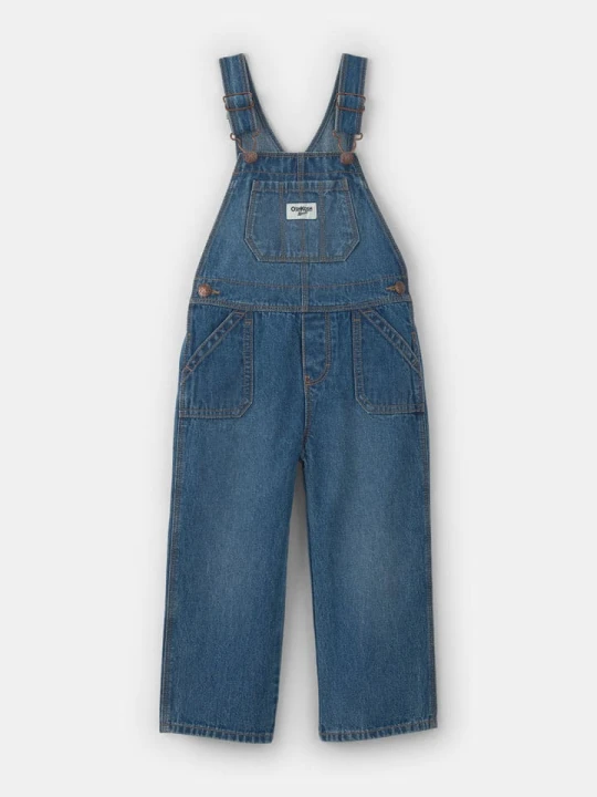 Zdjęcie produktu OshKosh Ogrodniczki dżinsowe w kolorze niebieskim rozmiar: 98
