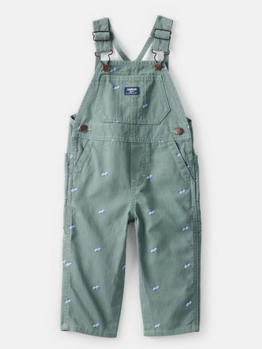Zdjęcie produktu OshKosh Ogrodniczki w kolorze zielonym rozmiar: 80