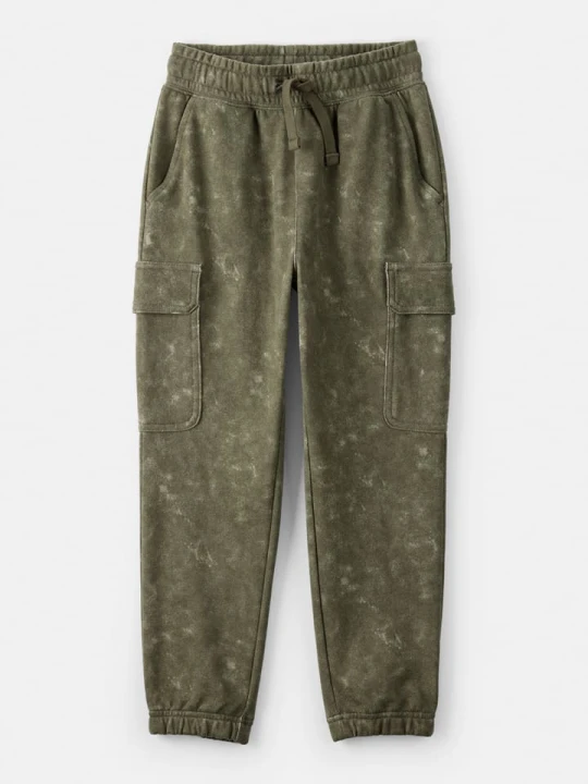 Zdjęcie produktu OshKosh Spodnie dresowe w kolorze khaki rozmiar: 116