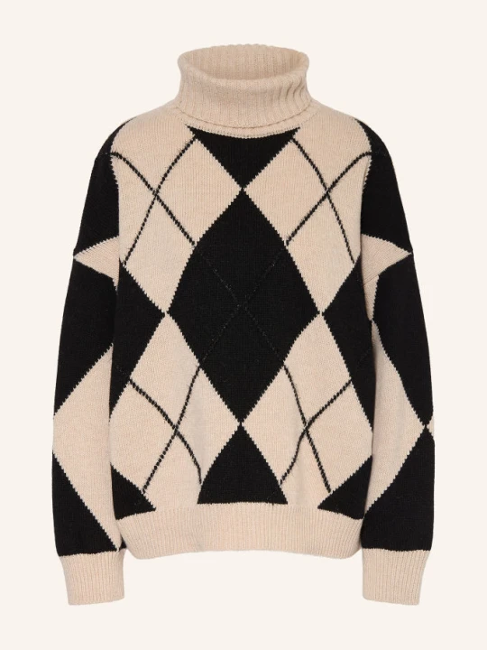 Zdjęcie produktu Ottod'ame Golf Z Błyszczącą Przędzą beige