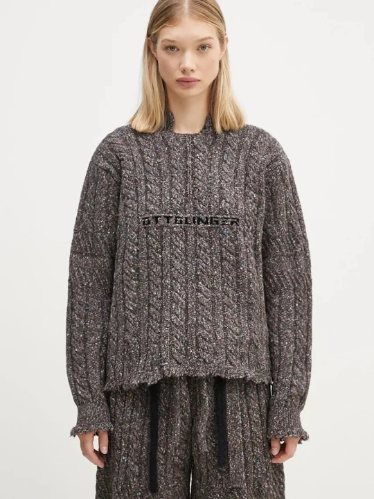 Zdjęcie produktu Ottolinger sweter z domieszką wełny Knit Chunky Sweater