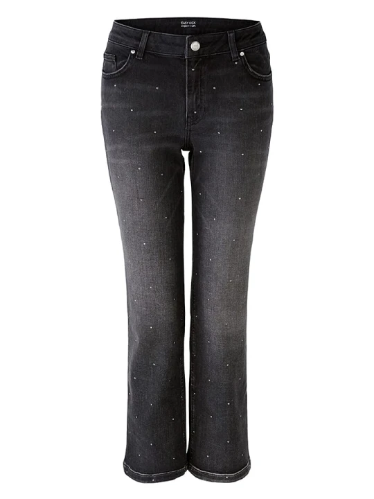 Zdjęcie produktu Oui Dżinsy - Slim fit - w kolorze antracytowym rozmiar: 36