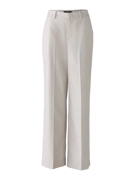 Zdjęcie produktu Oui Spodnie w kolorze szarobrązowym rozmiar: 36