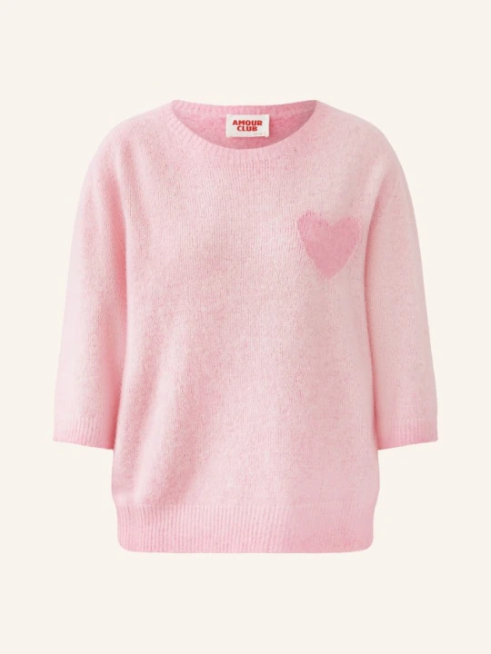 Zdjęcie produktu Oui Sweter Z Rękawami 3/4 rosa JASNORÓŻOWY