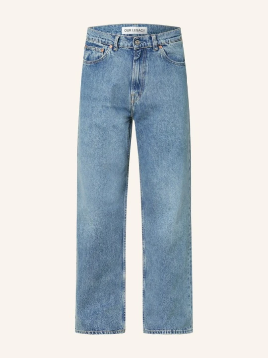 Zdjęcie produktu Our Legacy Dżinsy Third Cut Relaxed Fit blau Blue Tech Wash Denim