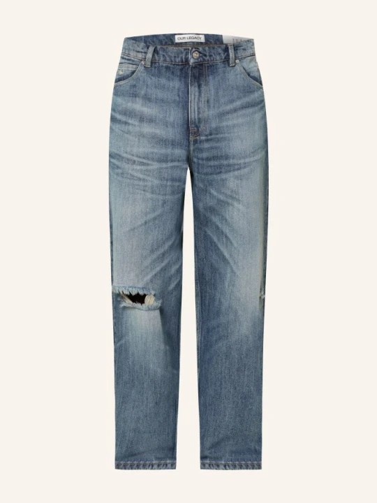 Zdjęcie produktu Our Legacy Dżinsy Vast Cut Regular Fit blau Road Worn Rope Twill