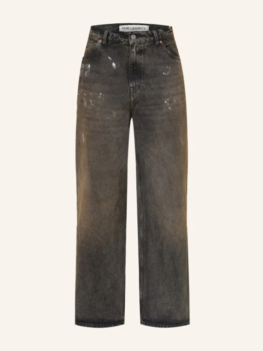 Zdjęcie produktu Our Legacy Dżinsy Vast Cut Relaxed Fit schwarz Wash