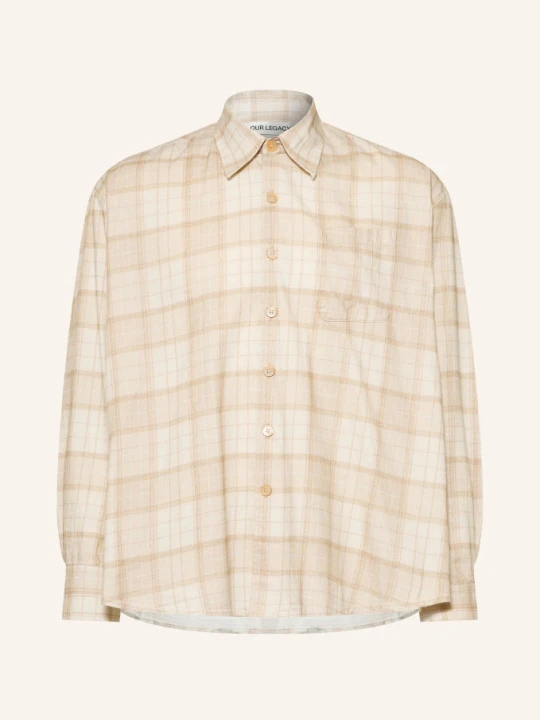 Zdjęcie produktu Our Legacy Koszula Flanelowa Comfort Fit beige