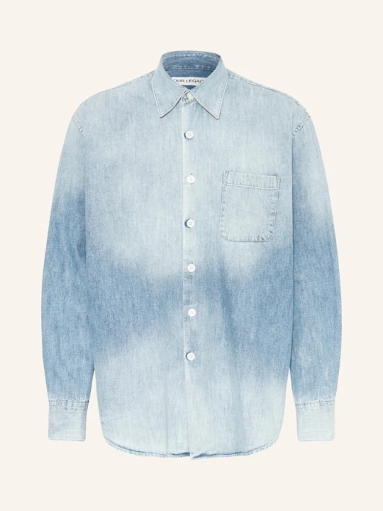 Zdjęcie produktu Our Legacy Koszula Jeansowa Above Slightly Oversized Fit blau JASNONIEBIESKI