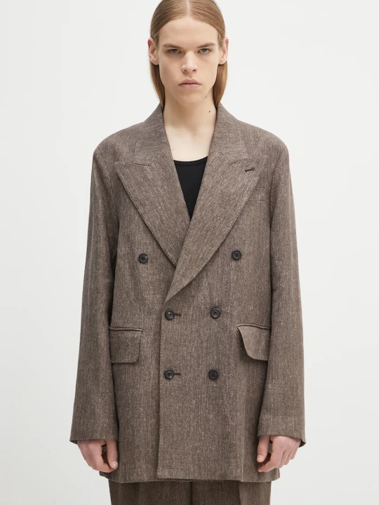 Zdjęcie produktu Our Legacy marynarka lniana Sharp Db Blazer