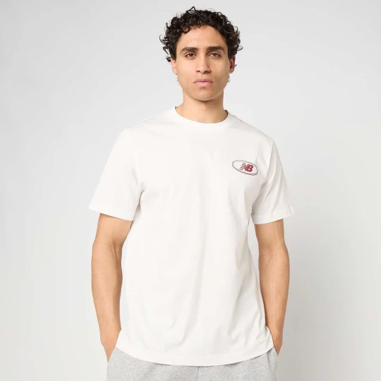 Zdjęcie produktu Oval T-Shirt New Balance biały