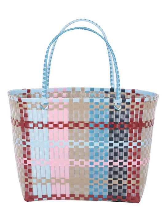 Zdjęcie produktu Overbeck and Friends Shopper bag "Babette" ze wzorem - 46 x 35 x 32 cm rozmiar: onesize