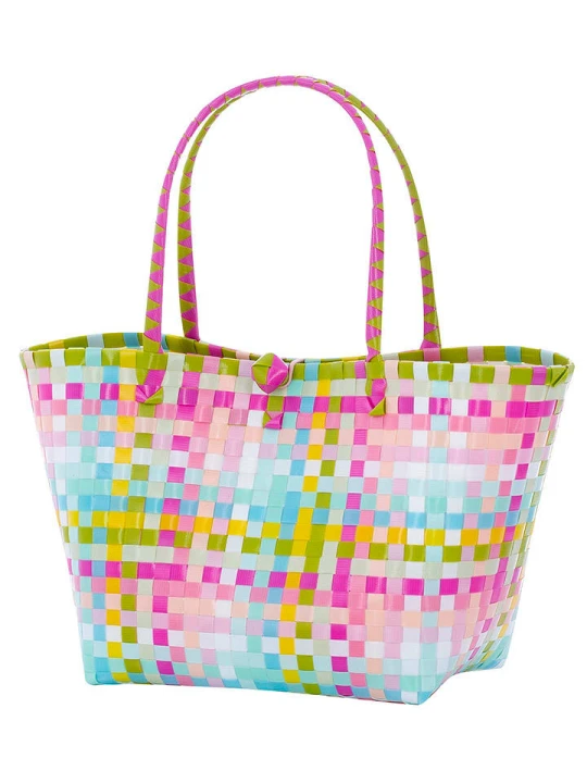 Zdjęcie produktu Overbeck and Friends Shopper bag "Tammy" ze wzorem - 34 x 20 x 26 cm rozmiar: onesize
