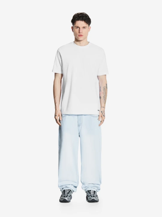 Zdjęcie produktu Overdyed jeansy męskie baggy jasnoniebieskie PROSTO.