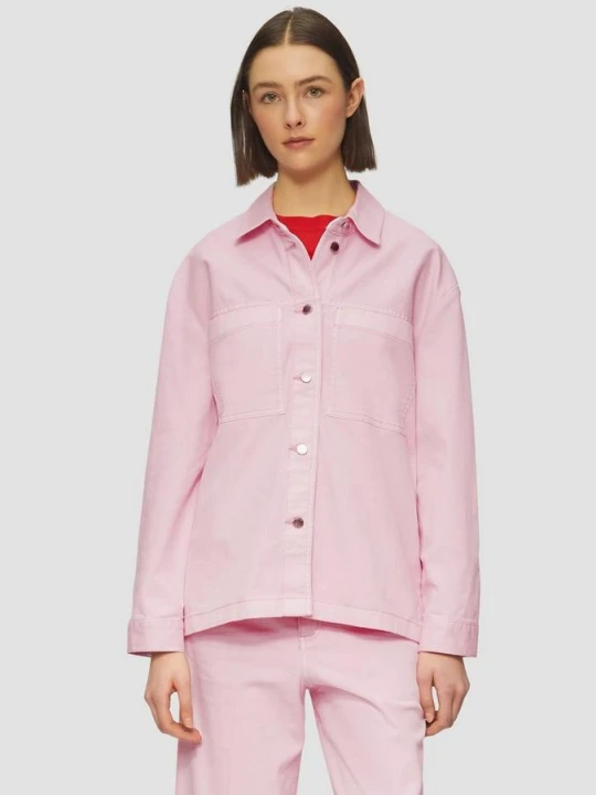 Zdjęcie produktu Overshirt wykonany z twillu o luźnym kroju s.Oliver różowy