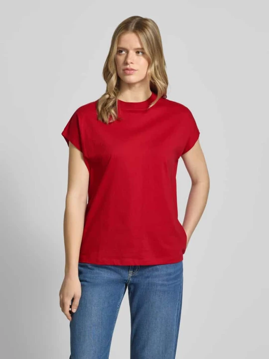 Zdjęcie produktu Oversized t-shirt z czystej bawełny Marc O'Polo Czerwony