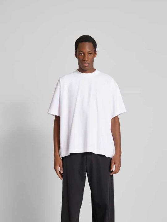 Zdjęcie produktu Oversized t-shirt z czystej bawełny VTMNTS Biały