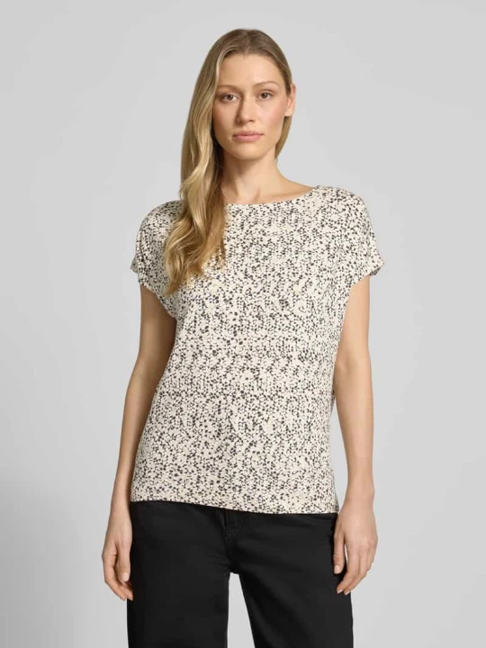 Zdjęcie produktu Oversized t-shirt z mieszanki wiskozy s.Oliver Czarny