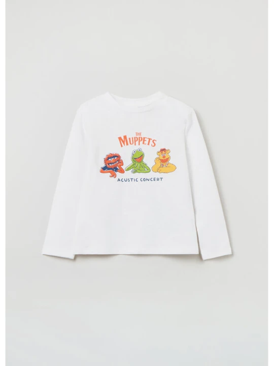 Zdjęcie produktu OVS Bluzka DISNEY 1607620 Biały Regular Fit