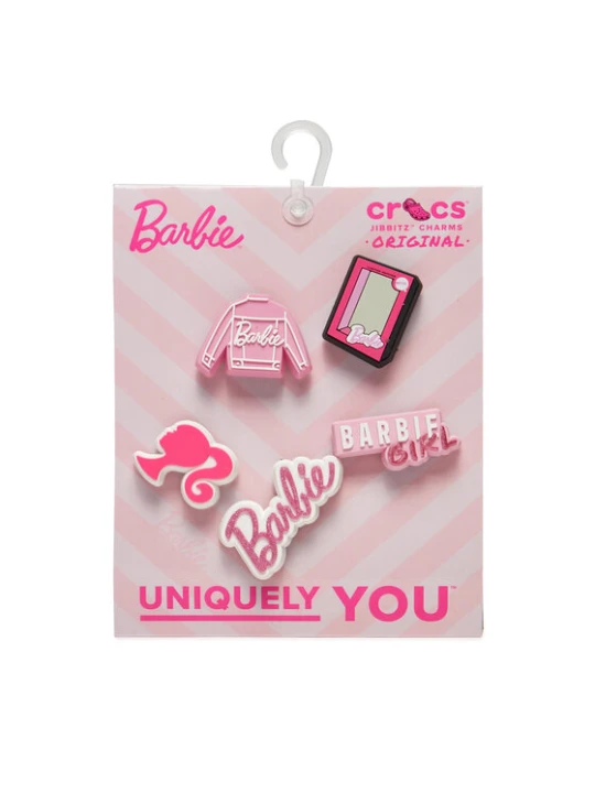 Zdjęcie produktu Ozdoba do butów Crocs Jibbitz Barbie 5Pck 10012070 Kolorowy