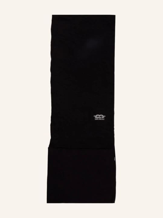 Zdjęcie produktu P.A.C. Chusta Wielofunkcyjna Merino Fleece Z Wełny Merino schwarz CZARNY