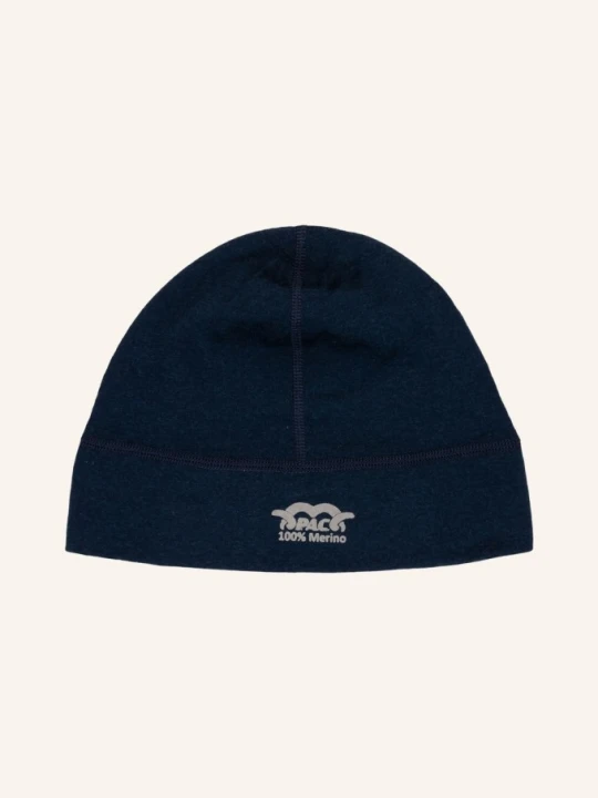 Zdjęcie produktu P.A.C. Czapka Z Wełny Merino blau GRANATOWY