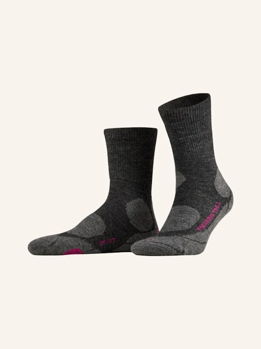 Zdjęcie produktu P.A.C. Skarpety Trekkingowe Tr 6.1 Medium Z Dodatkiem Wełny Merino grau szary