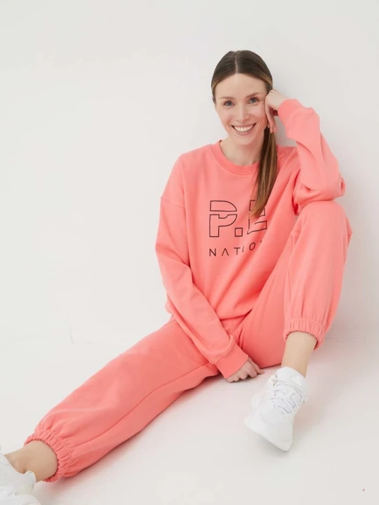 Zdjęcie produktu P.E Nation bluza bawełniana różowy