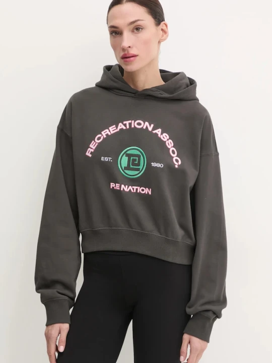 Zdjęcie produktu P.E Nation bluza bawełniana Cresent szary