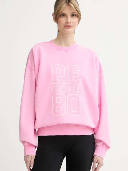 Zdjęcie produktu P.E Nation bluza damska bawełniana Elysian różowy