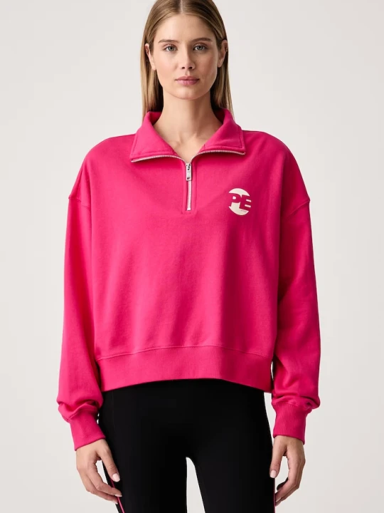 Zdjęcie produktu P.E Nation bluza damska bawełniana Voltage różowy