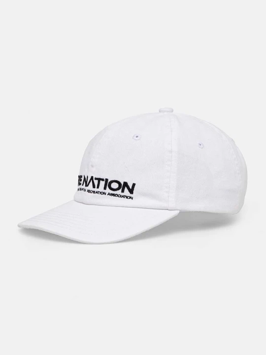 Zdjęcie produktu P.E Nation czapka z daszkiem bawełniana Homage Cap biały