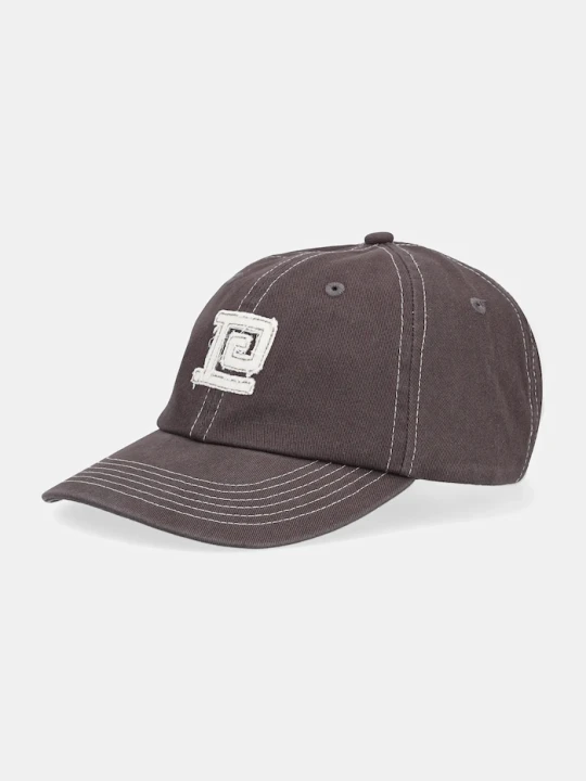 Zdjęcie produktu P.E Nation czapka z daszkiem bawełniana Monogram szary