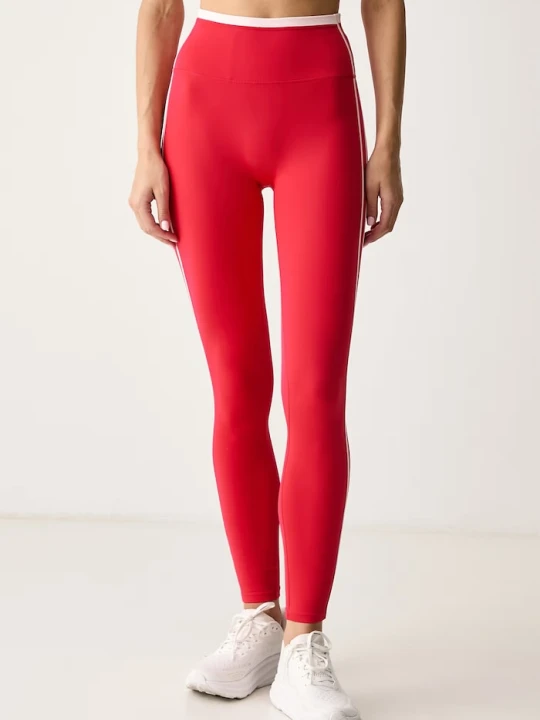 Zdjęcie produktu P.E Nation legginsy sportowe damskie czerwony