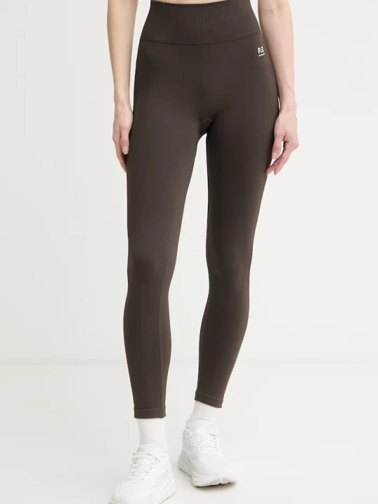Zdjęcie produktu P.E Nation legginsy sportowe damskie Restore brązowy