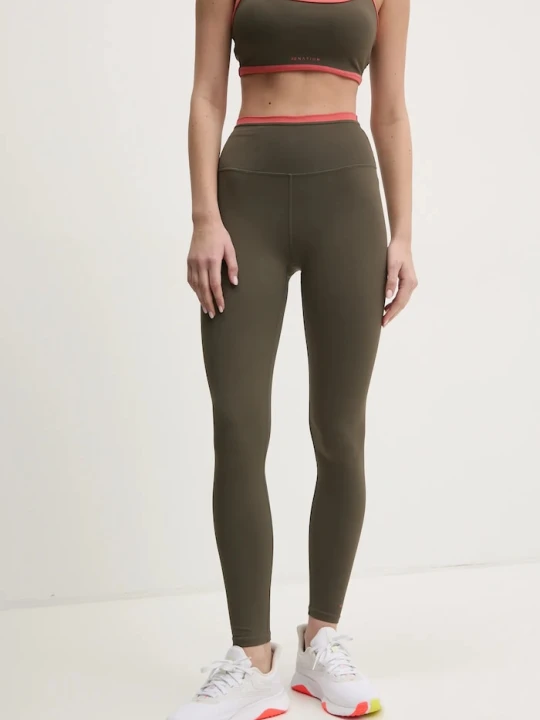 Zdjęcie produktu P.E Nation legginsy sportowe damskie Vita zielony