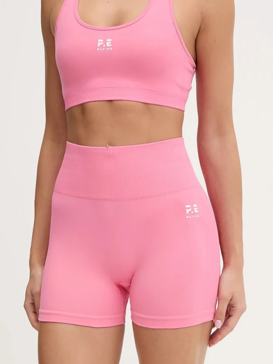 Zdjęcie produktu P.E Nation szorty treningowe Solace Seamless 3 różowy