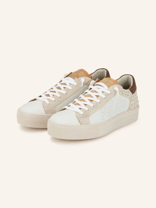 Zdjęcie produktu p448 Sneakersy Thea Z Nitami beige