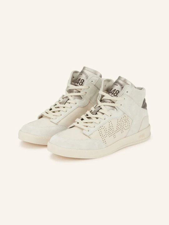Zdjęcie produktu p448 Wysokie Trampki London 60 beige