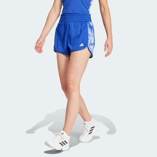 Zdjęcie produktu Pacer Training Essentials Allover Print Flower Tie-Dye Knit Shorts Adidas Semi Lucid Blue