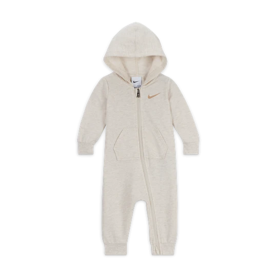 Zdjęcie produktu Pajacyk z kapturem dla niemowląt Nike Baby Essentials - Biel