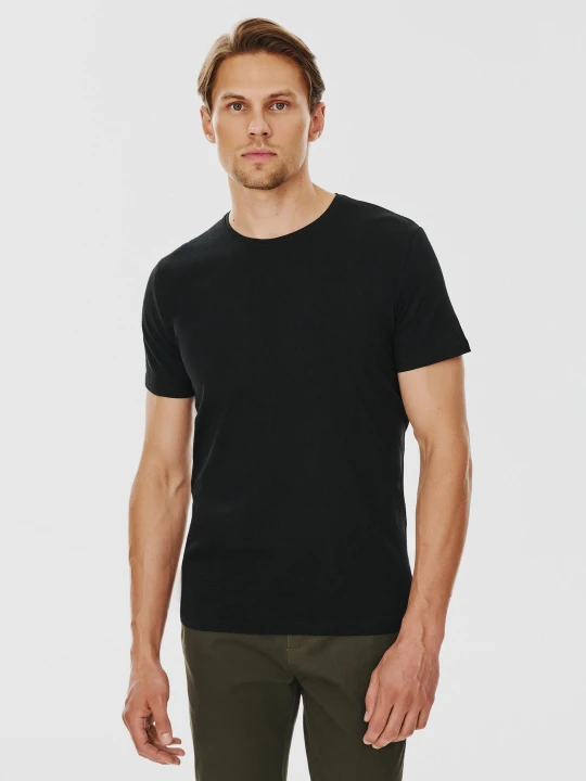 Zdjęcie produktu PAKO LORENTE – Biały gładki T-shirt Basic